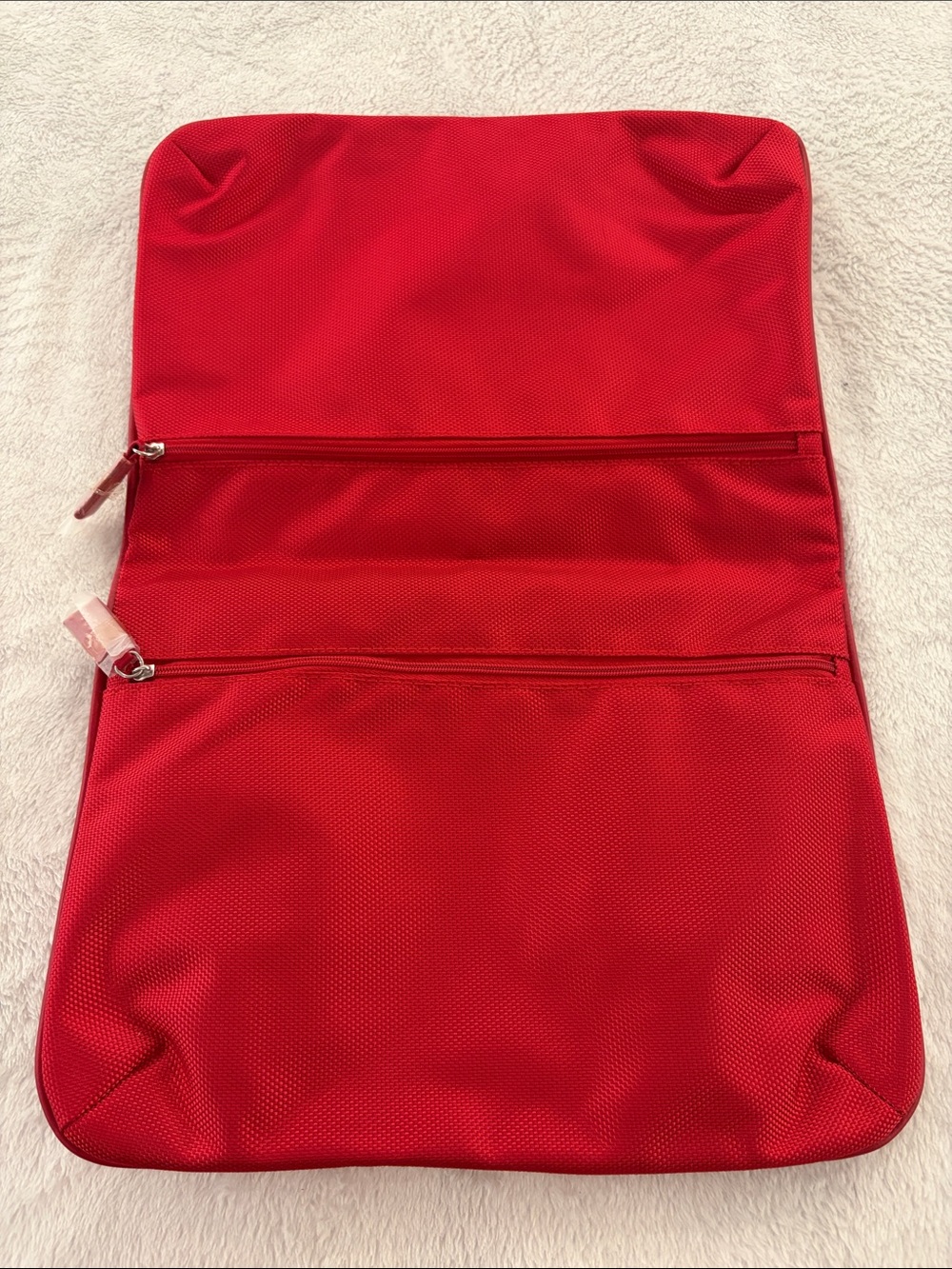 Prada Red Nylon Sport Luna Rossa Pouch NWOT - Picture 4 of 7